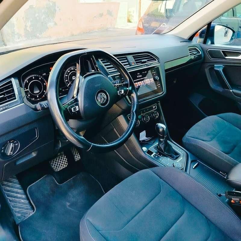 Usata VW Tiguan Advance 150 CV (110 kW) 2018 Blu/azzurro SUV