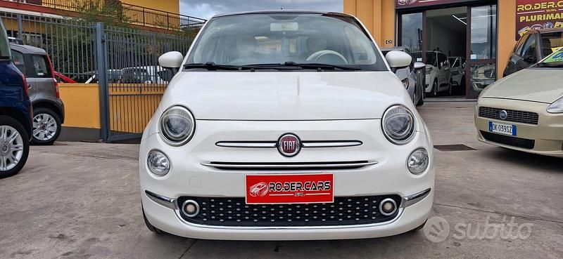 Usata Fiat 500 Lounge 70 CV (51 kW) 2016 Bianco Utilitaria