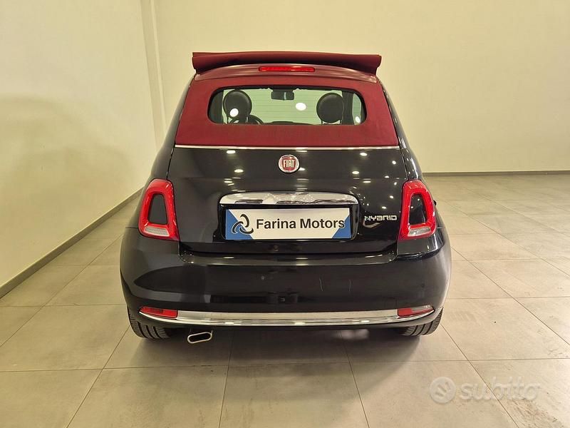 Usata Fiat 500C Dolcevita 70 CV (51 kW) 2023 Verde Cabrio