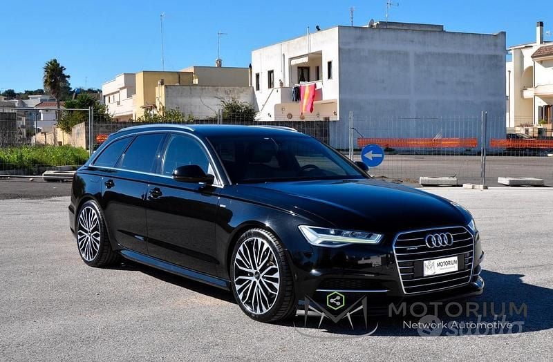 Usata Audi A6 S-Line 218 CV (160 kW) 2016 Nero Station wagon