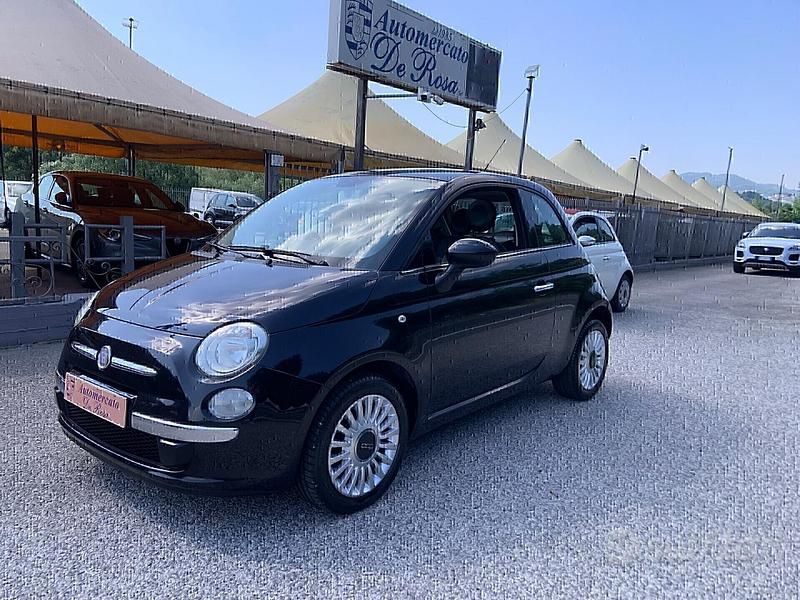 Usata Fiat 500 Lounge 69 CV (50 kW) 2012 Nero Berlina