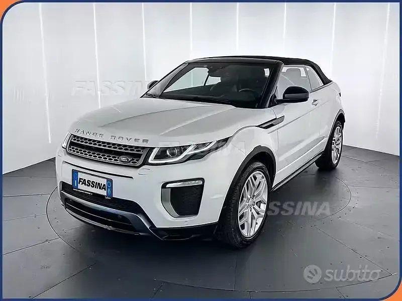 Usata Land Rover Range Rover evoque HSE Dynamic 179 CV (131 kW) 2017 Bianco Cabrio