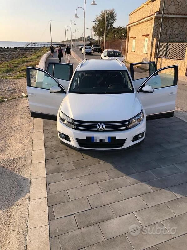 Usata VW Tiguan 160 CV (117 kW) 2013 Bianco SUV