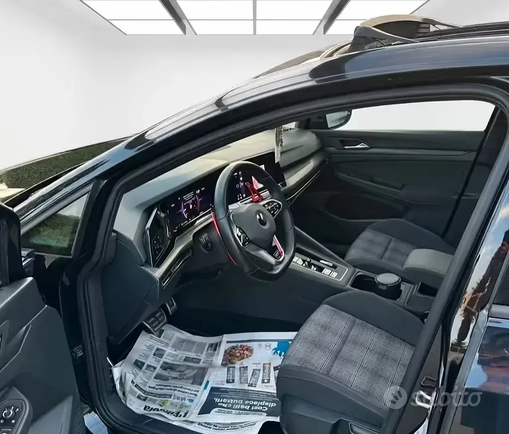 Usata VW Golf VIII GTI 245 CV (180 kW) 2021 Nero Berlina