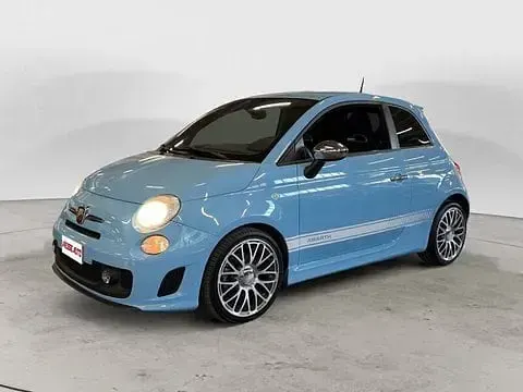 Usata Abarth 500 Custom 135 CV (99 kW) 2014 Azzurro Utilitaria
