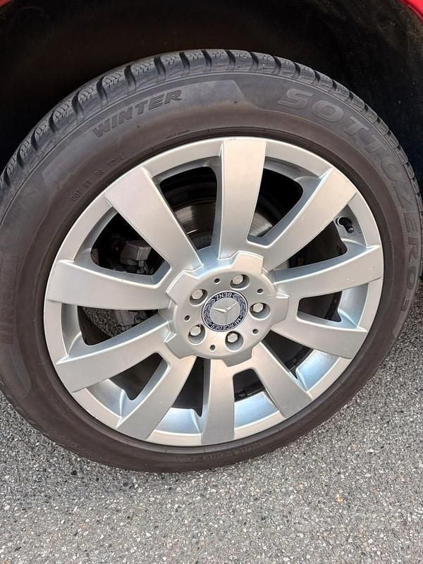 Usata Mercedes GLK220 170 CV (125 kW) 2010 Rosso SUV