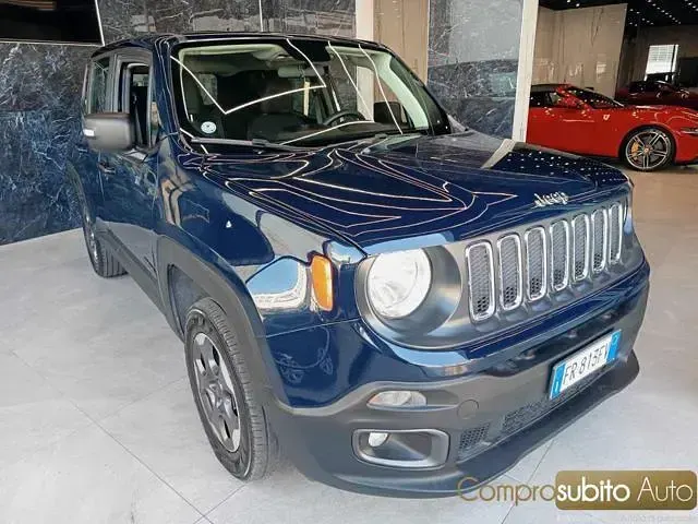 Usata Jeep Renegade Limited 140 CV (102 kW) 2018 Blu SUV