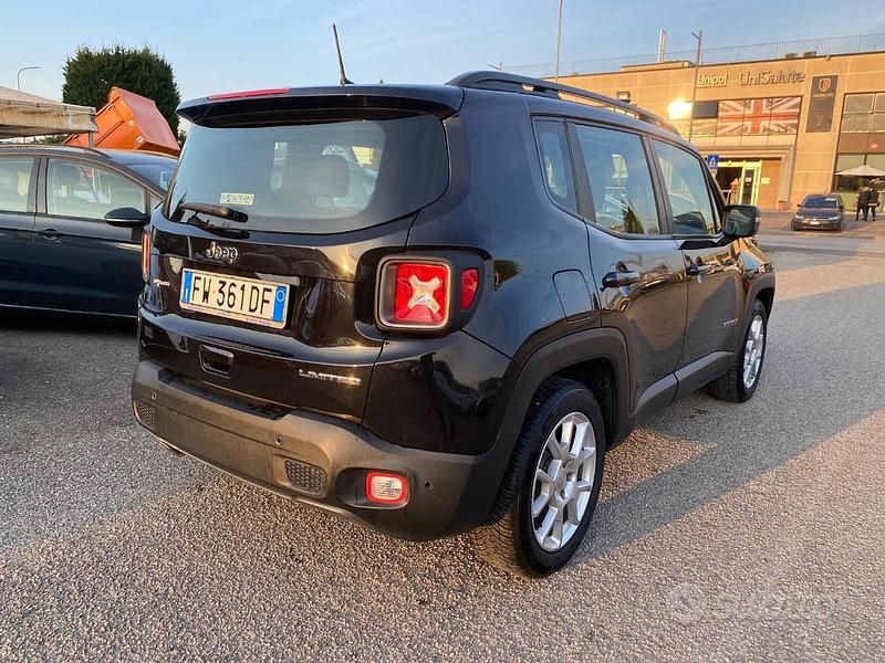 Usata Jeep Renegade Limited 120 CV (88 kW) 2019 Nero SUV
