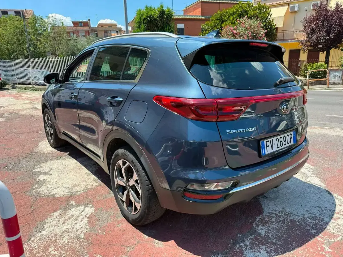 Usata Kia Sportage 116 CV (85 kW) 2019 Blu/azzurro SUV