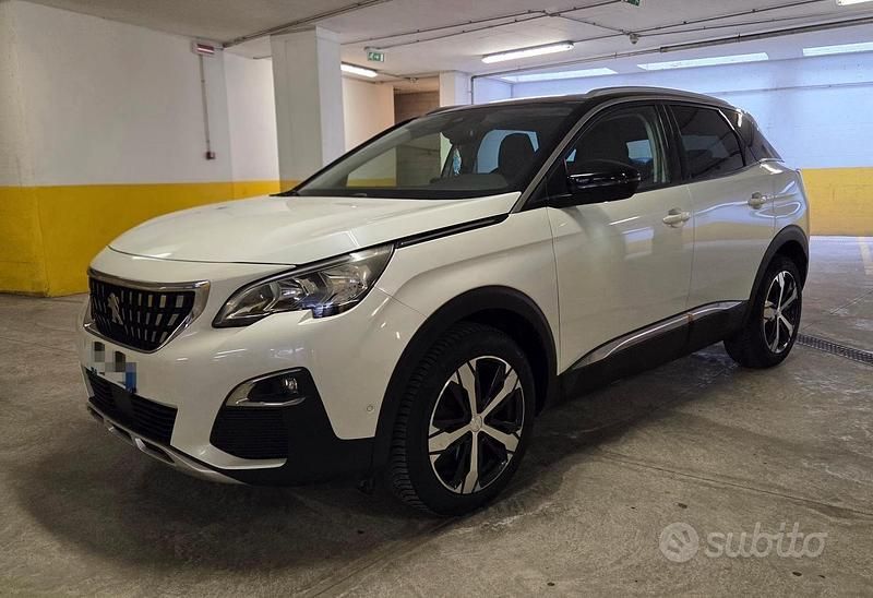 Usata Peugeot 3008 130 CV (95 kW) 2018 Bianco SUV