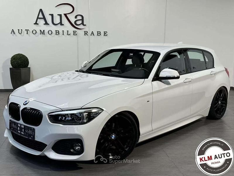 Usata BMW 118 Shadowline 136 CV (100 kW) 2019 Bianco Utilitaria
