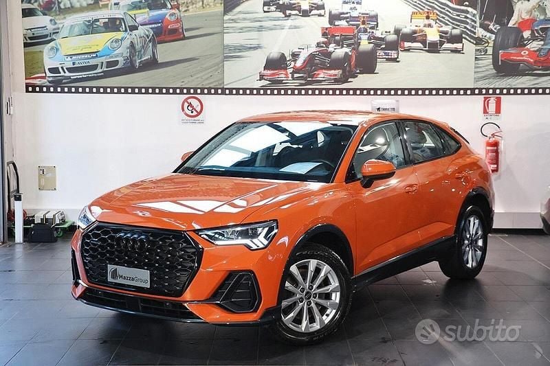 Arancione Usata 2023 Audi Q3 Sportback Comfort SUV | 34.750 € (Super prezzo) - Immagine 1/4