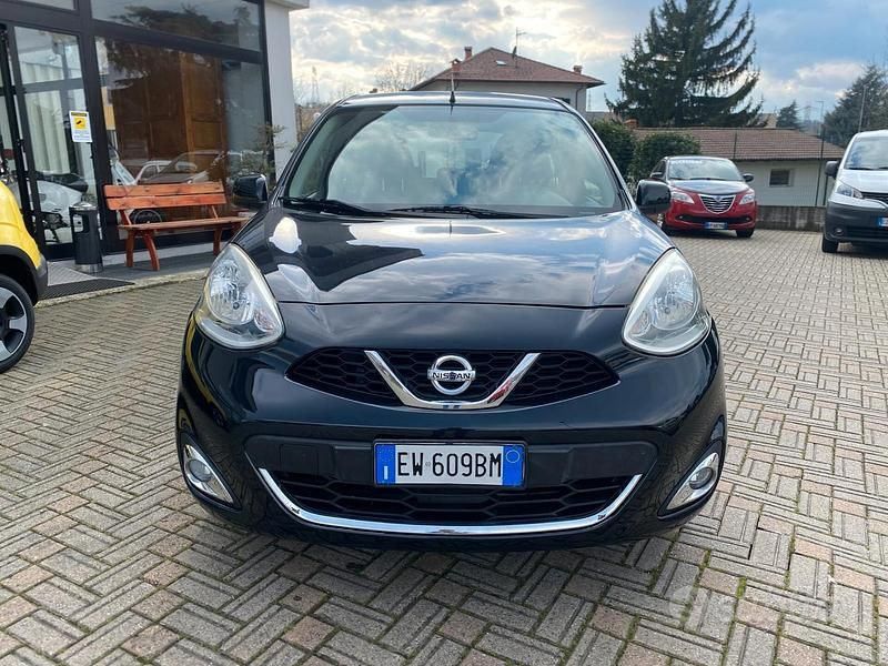 Usata Nissan Micra Acenta 80 CV (58 kW) 2014 Nero Utilitaria