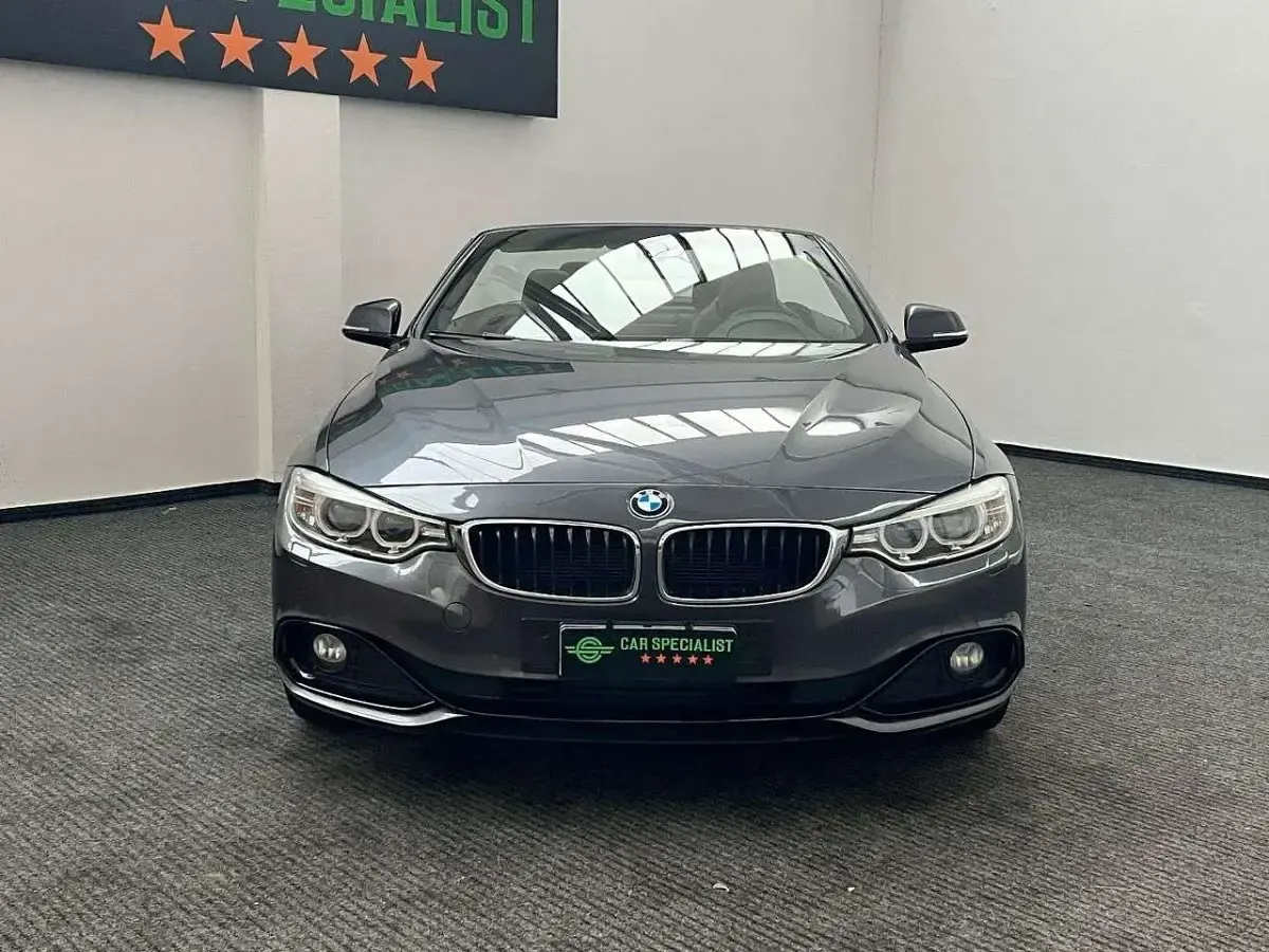 Usata BMW 420 Sport Line 184 CV (135 kW) 2015 Grigio Cabrio
