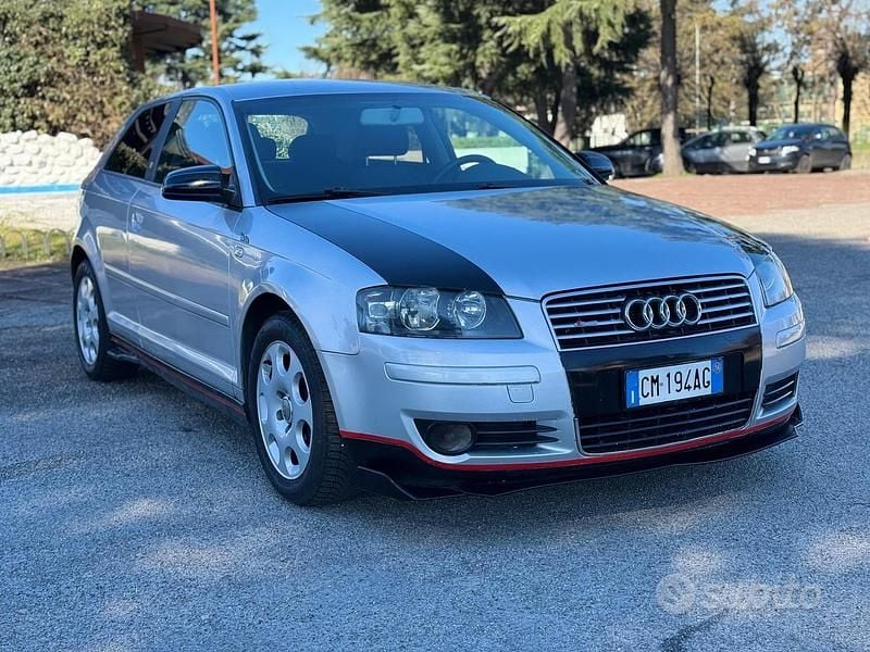 Usata Audi A3 Ambition 101 CV (74 kW) 2004 Grigio Utilitaria