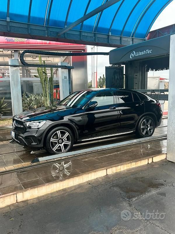 Usata Mercedes GLC220 Edition 194 CV (142 kW) 2022 Nero Coupé