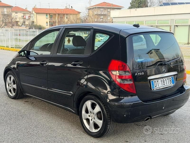 Usata Mercedes A150 Avantgarde 95 CV (69 kW) 2009 Nero Utilitaria