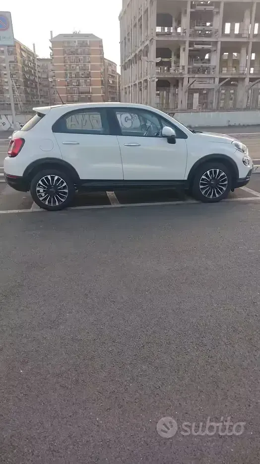Usata Fiat 500X 120 CV (88 kW) 2018 Bianco SUV