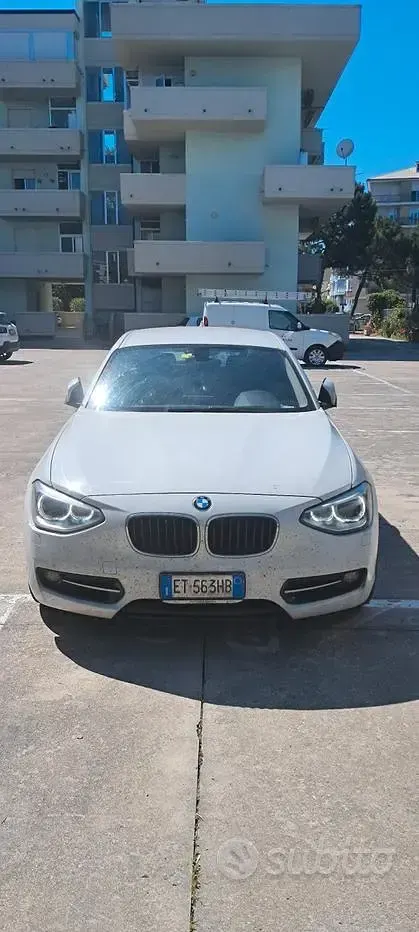 Usata BMW 116 M Sport 116 CV (85 kW) 2013 Bianco Utilitaria