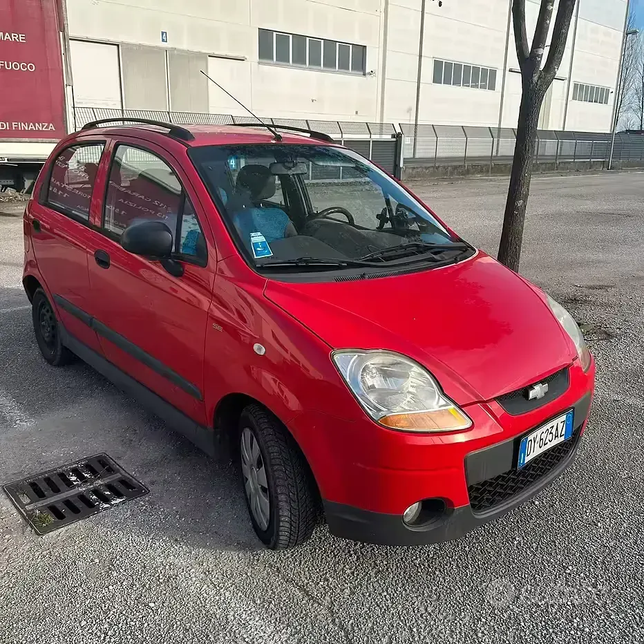 Usata Chevrolet Matiz 52 CV (38 kW) 2009 Rosso Utilitaria