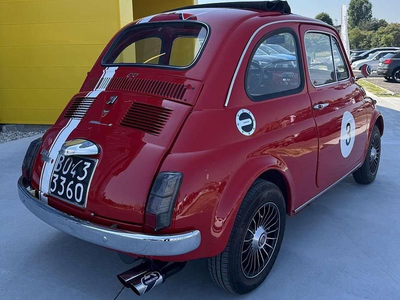Usata Fiat 500 18 CV (13 kW) 1970 Rosso Utilitaria