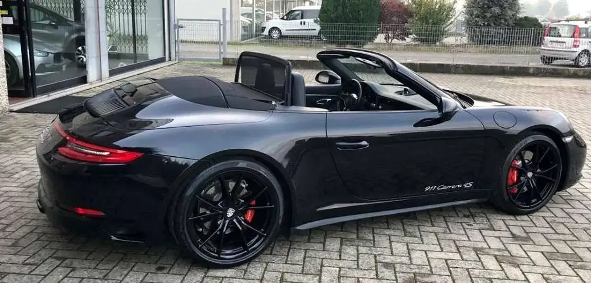 Usata Porsche 991 420 CV (308 kW) 2018 Nero Cabrio