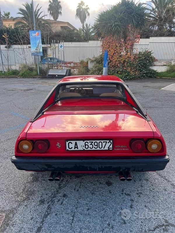 Usata Ferrari Mondial 1984 Rosso Coupé