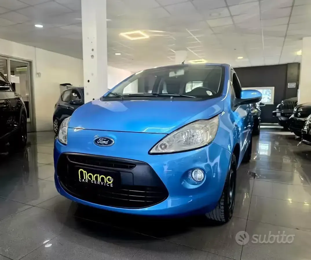 Usata Ford Ka 69 CV (50 kW) 2013 Blu Utilitaria