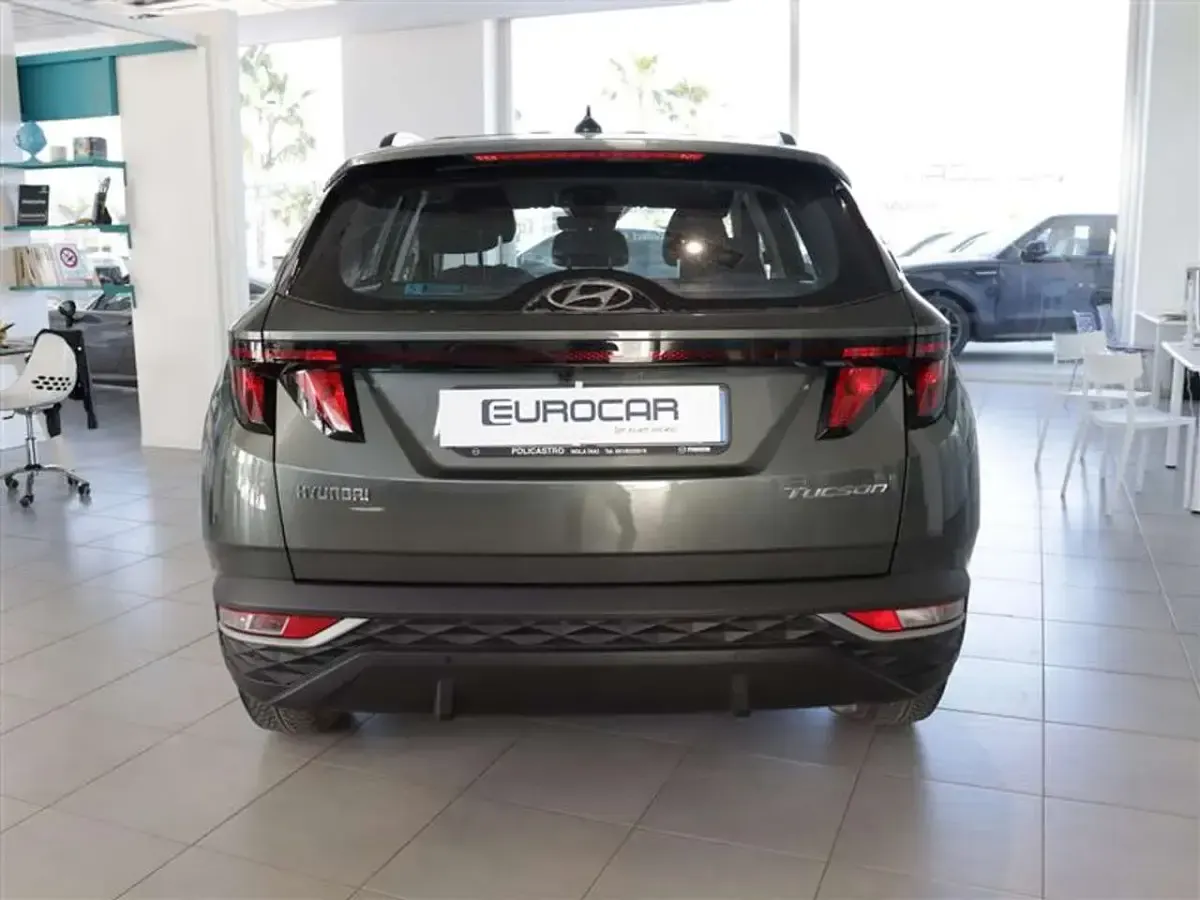 Usata Hyundai Tucson 116 CV (85 kW) 2022 Grigio / gray SUV