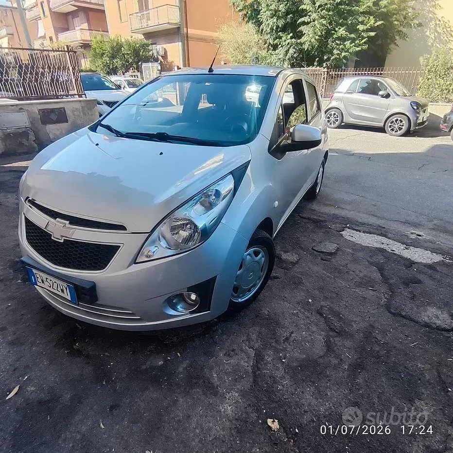 Usata Chevrolet Spark LT 68 CV (50 kW) 2014 Grigio Utilitaria