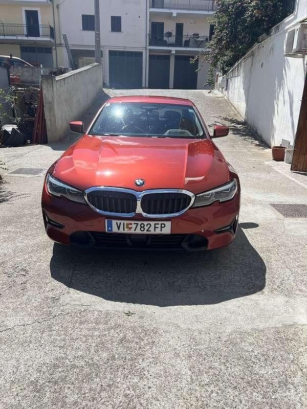 Usata BMW 320 Sport Line 190 CV (139 kW) 2019 Arancione Berlina