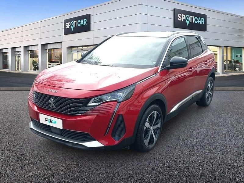 Rosso Usata 2021 Peugeot 3008 GT SUV | 21.650 € (Buon prezzo) - Immagine 1/4