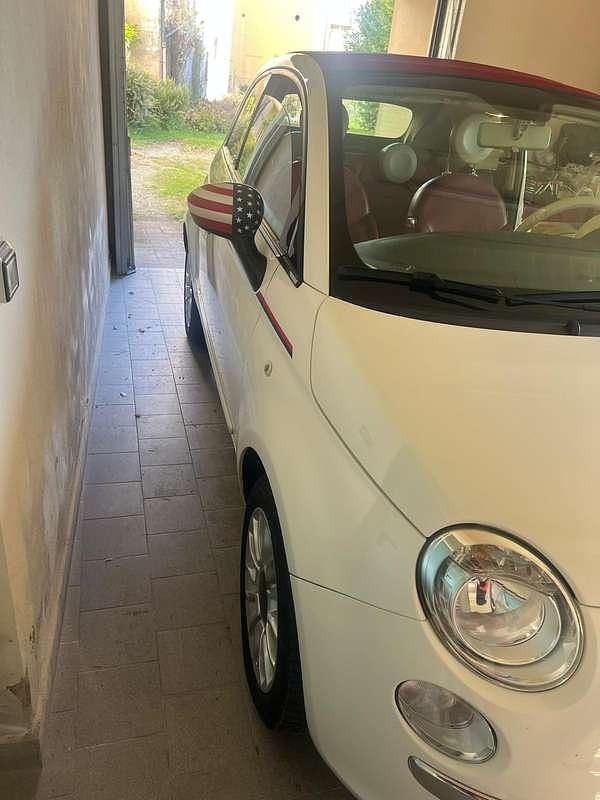 Usata Fiat 500C Lounge 69 CV (50 kW) 2013 Bianco Cabrio