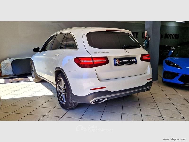 Usata Mercedes GLC250 Premium 204 CV (150 kW) 2017 Bianco SUV