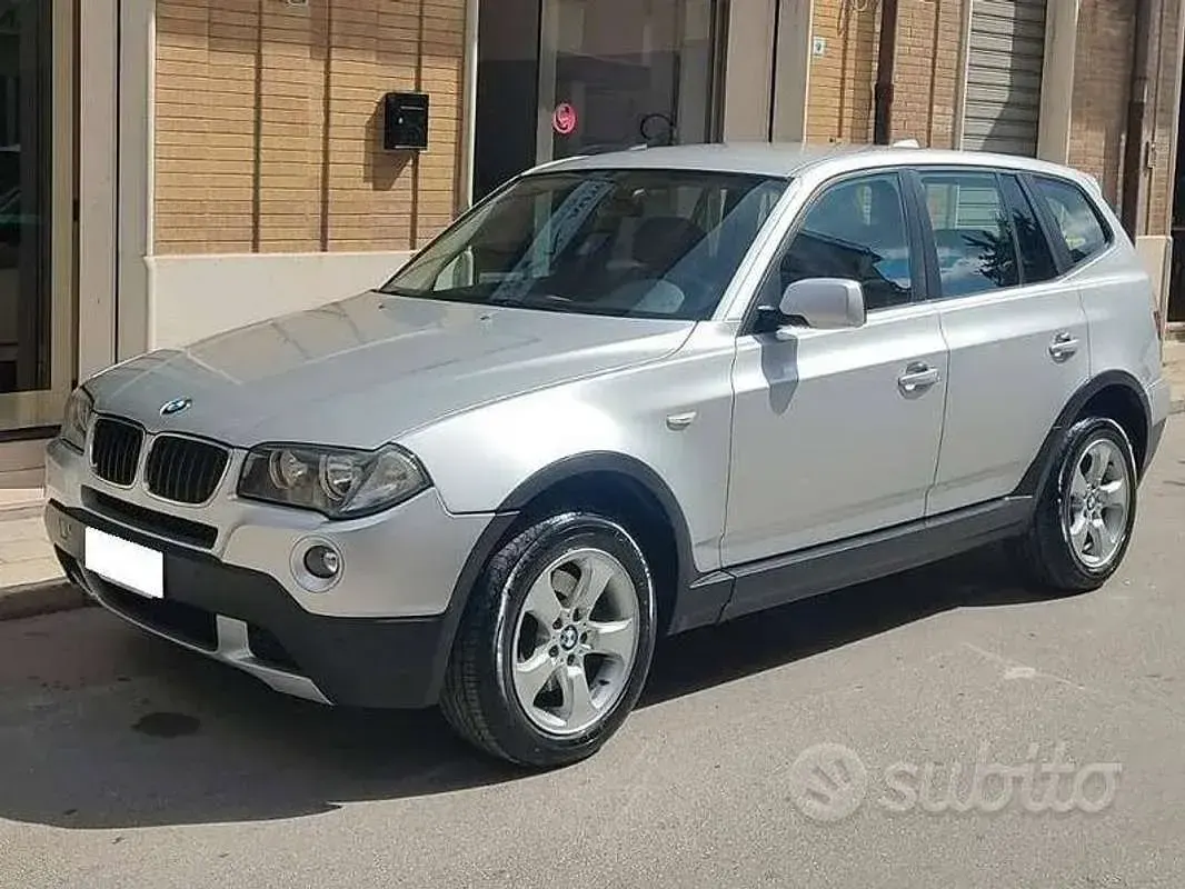 Usata BMW X3 177 CV (130 kW) 2009 Argento SUV