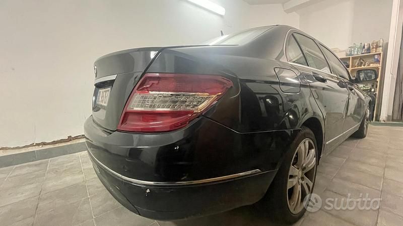Usata Mercedes C220 2008 Nero Berlina