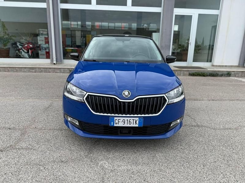Usata Skoda Fabia 60 CV (44 kW) 2021 Blu Berlina