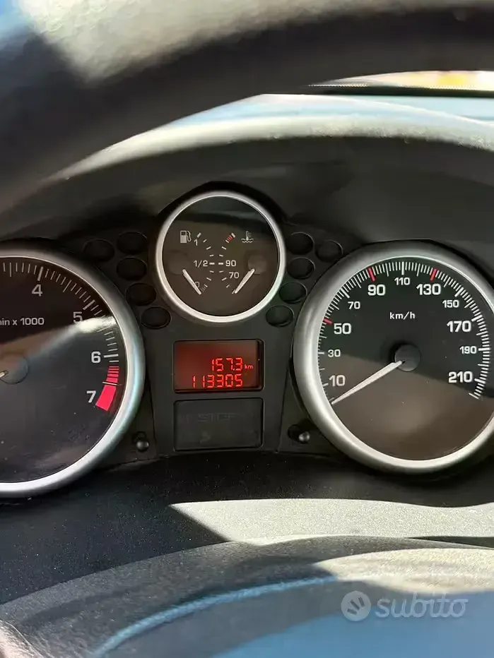 Usata Peugeot 206 60 CV (44 kW) 2010 Bianco Berlina