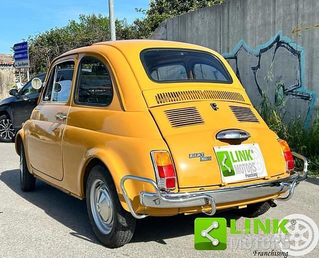 Usata Fiat 500 1970 Giallo Utilitaria