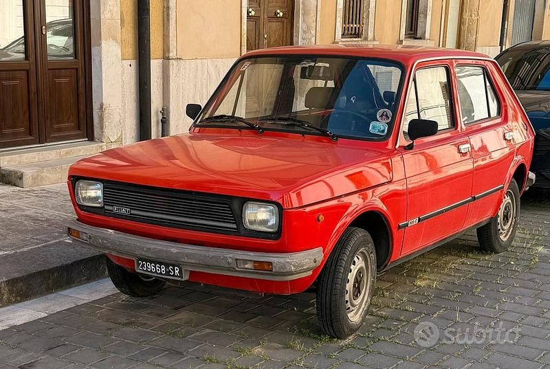 Usata Fiat 127 1984 Rosso Berlina