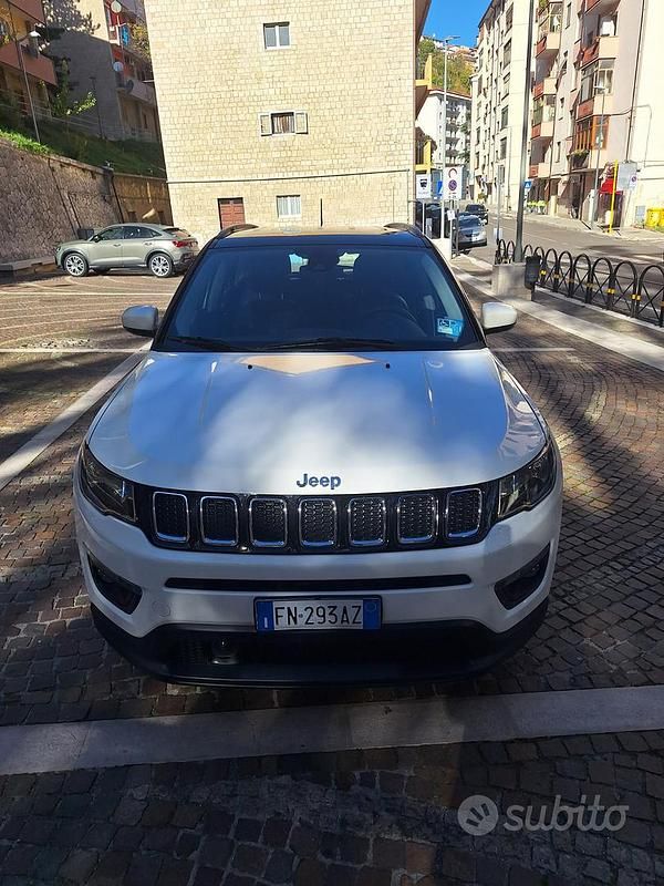 Usata Jeep Compass Longitude 120 CV (88 kW) 2018 Bianco SUV