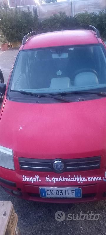 Usata Fiat Panda 2004 Rosso Berlina