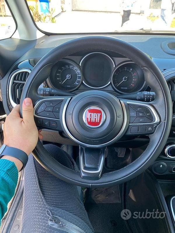 Usata Fiat 500L Mirror 95 CV (69 kW) 2019 Nero Monovolume