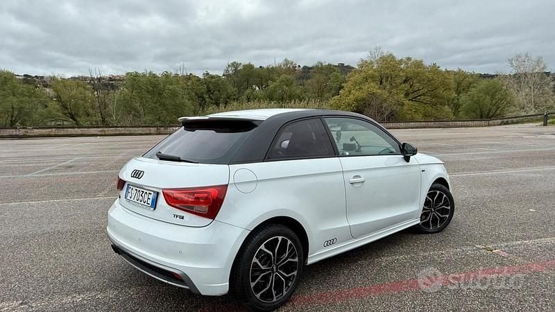 Usata Audi A1 S-Line 185 CV (136 kW) 2013 Bianco Utilitaria