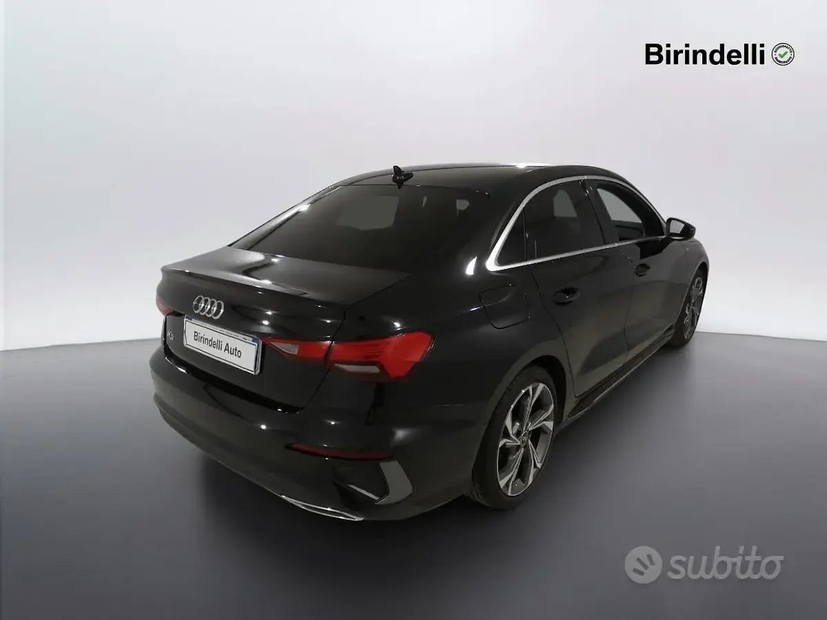 Usata Audi A3 S-Line 150 CV (110 kW) 2023 Nero Berlina