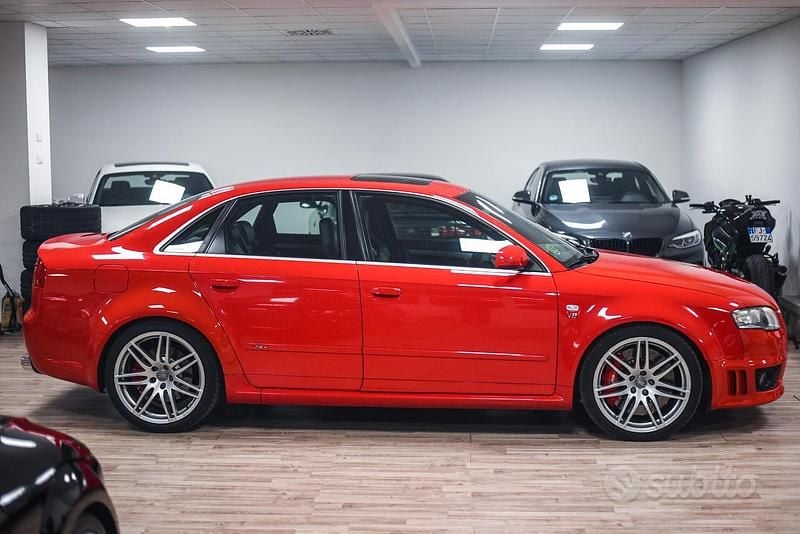 Usata Audi RS4 Ambiente 420 CV (308 kW) 2006 Rosso Berlina