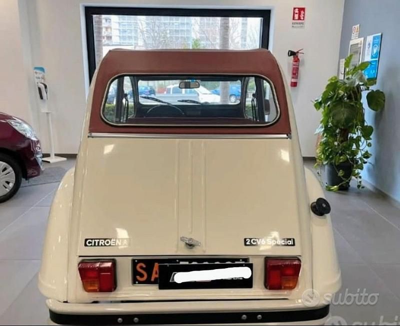 Usata Citroën 2CV 28 CV (20 kW) 1985 Bianco Berlina
