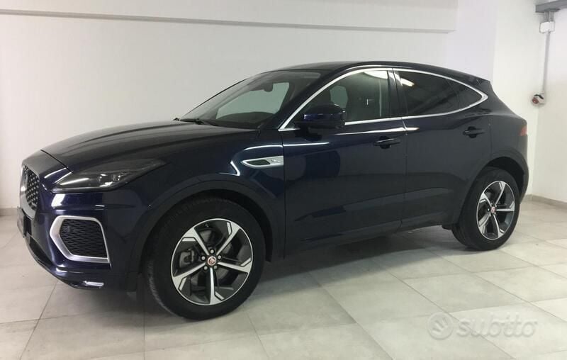 Usata Jaguar E-Pace R-Dynamic 163 CV (119 kW) 2021 Blu SUV