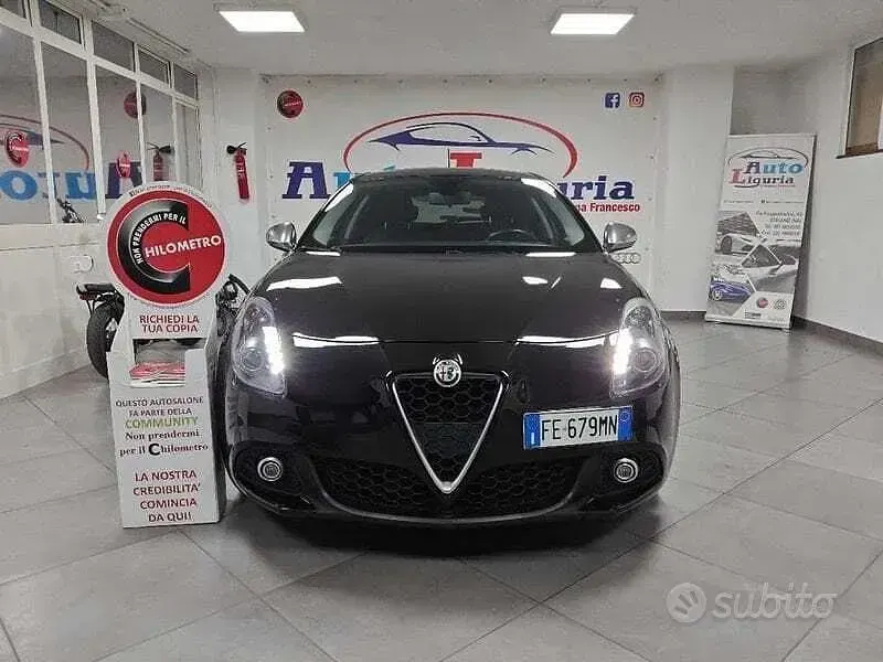 Usata Alfa Romeo Giulietta 120 CV (88 kW) 2016 Nero Utilitaria