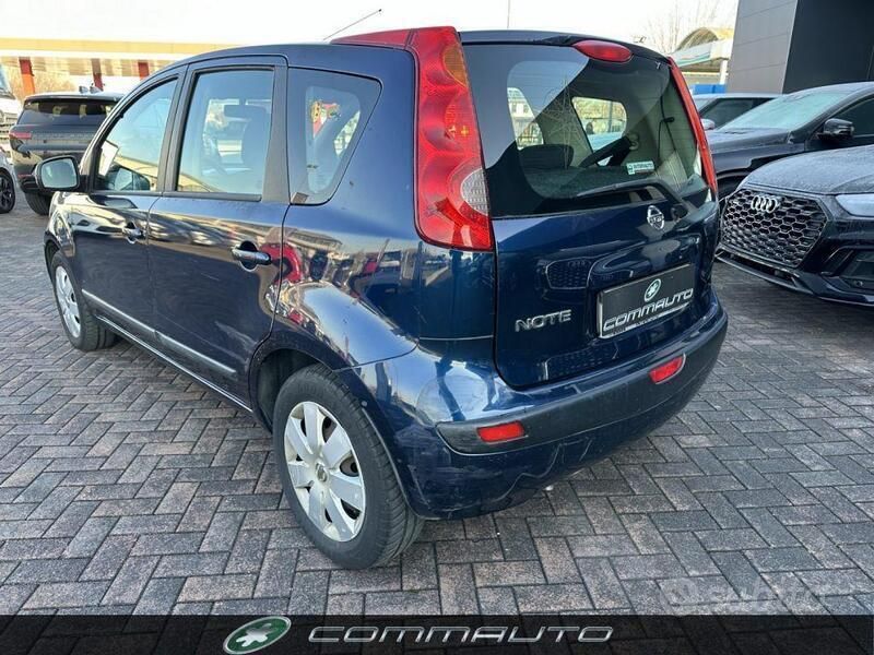Usata Nissan Note Visia 88 CV (64 kW) 2008 Blu Monovolume